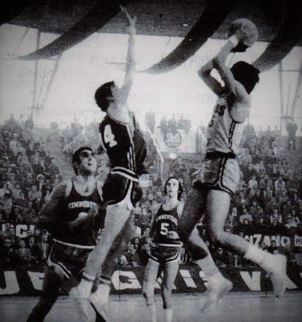 Giorgio Giomo in stoppata